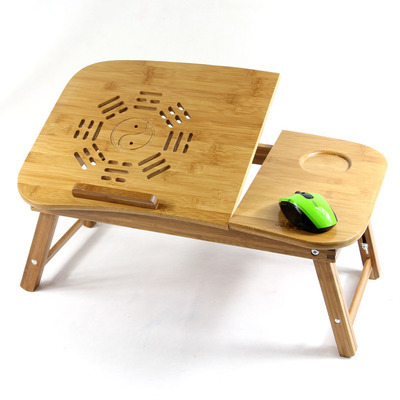 【廠家批發(fā) 楠竹筆記本電腦桌 床上桌 折疊桌 大號】價格,廠家,圖片,桌類,龍泉市奇客竹木制品廠-